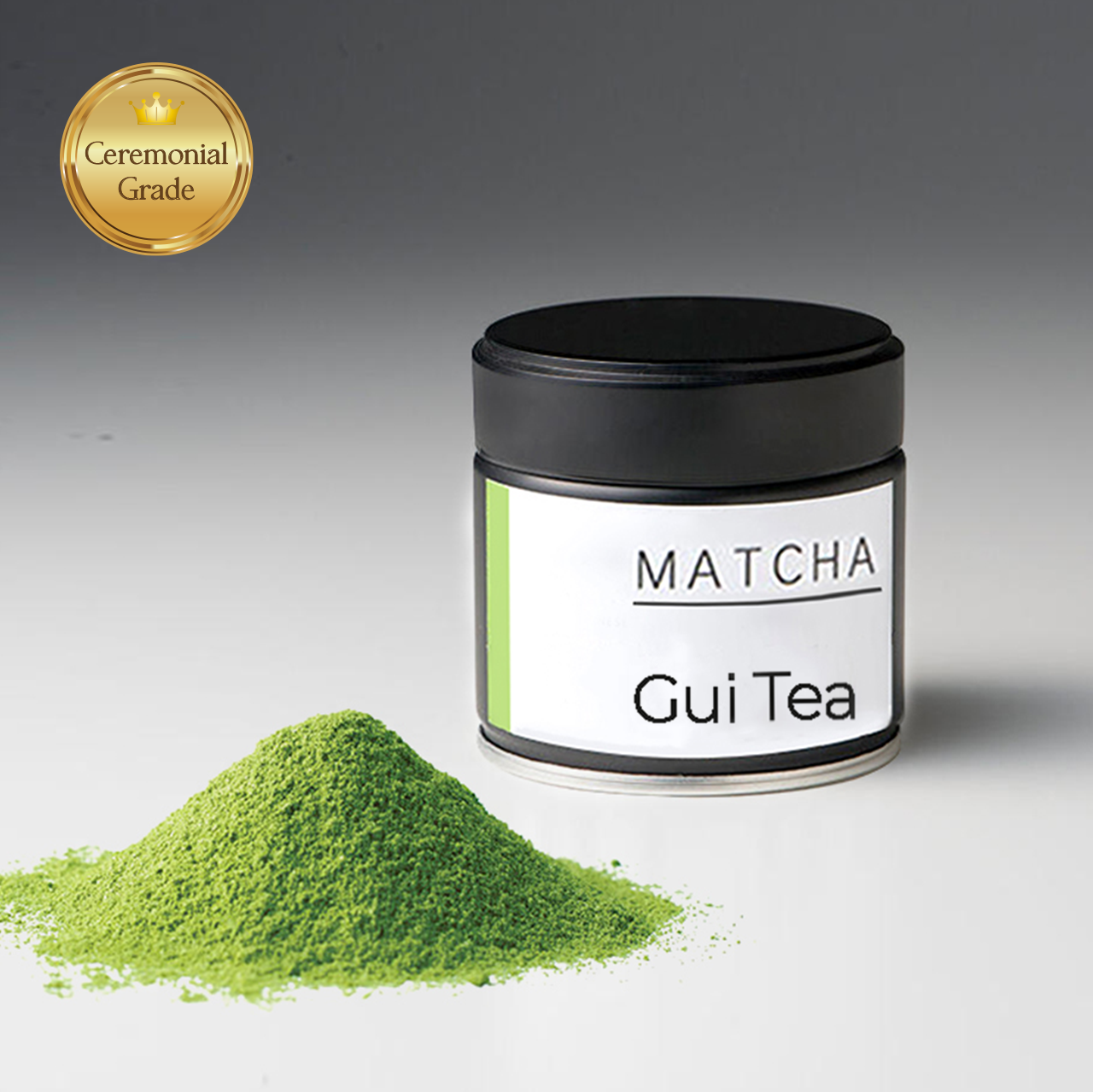 Gui Tea Ceremonial Grade Matcha in Can 30g – Gui Tea Matcha